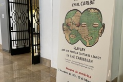 07-10-21 inauguración La esclavitud y el legado cultural de África en el Caribe