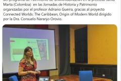 17.04.2024_Conferencia "Mujeres pioneras en un mundo desconocido. Relaciones interatlánticas en el periodo colonial"