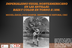 20-05-21 Imperialismo visual norteamericano en las Antillas: raza y color en torno a 1898