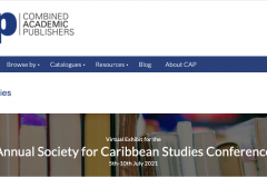 Julio 2021- Society for Caribbean studies 44Annual Conference